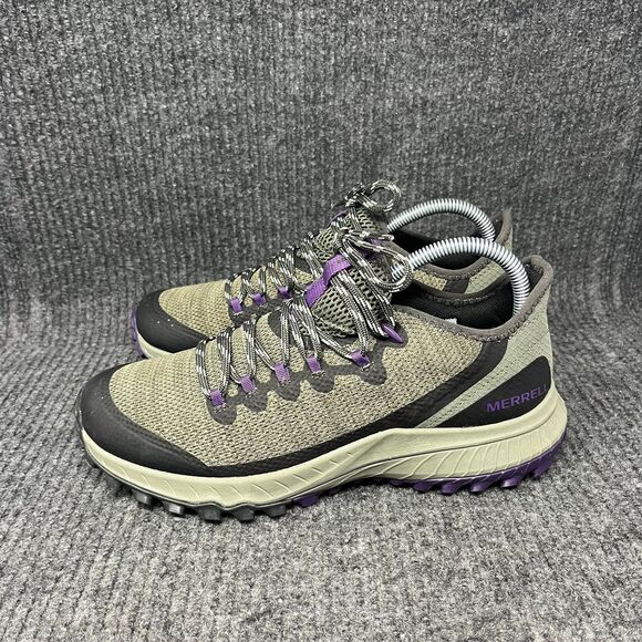 Merrell Bravada Athletic Hiking Trail Running Shoes Green Black Women’s Size 8.5 - Picture 3 of 8